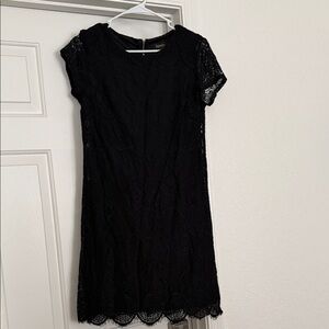 Laundry By Shelli Segal Black Lace Mini Dress